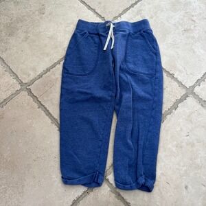 Mini Boden Boys Size 11Y Blue Marl Cotton Jogger Sweatpants Kids 146cm